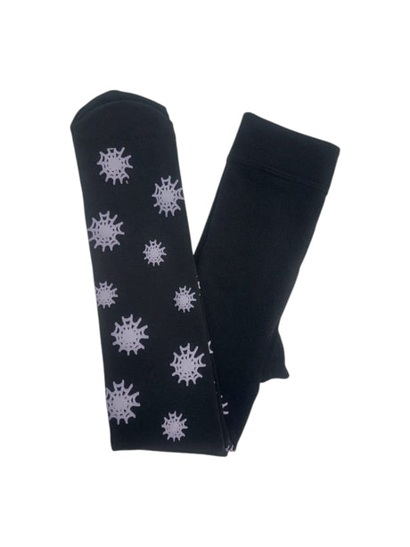 Image for Kids Girl's Printed Tights,Black