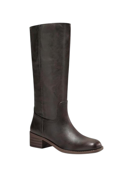 Image for Women's Plain ANkle Boot,Brown