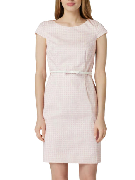 Image for Women's Plaid Dress,Rose