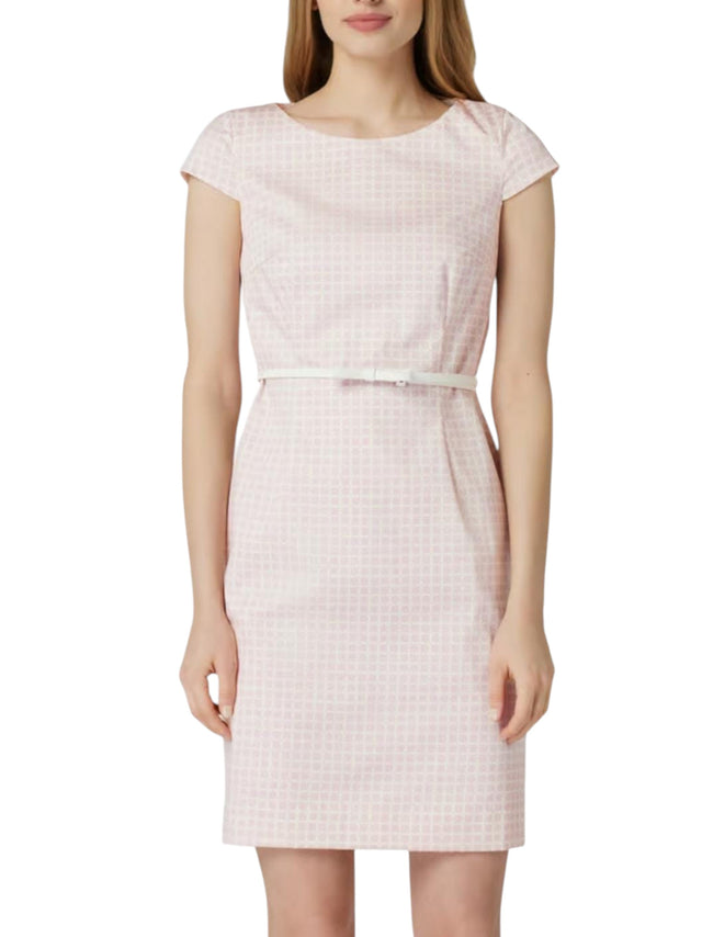 Image for Women's Plaid Dress,Rose