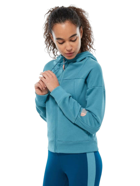 Image for Women's Plain Hoodie,Aqua
