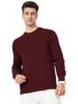 Image for Men's Knitted Sweaters,Bugundy