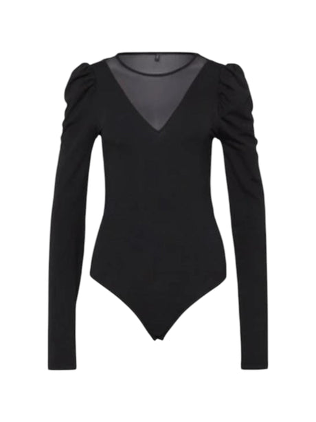 Image for Women's Plain Bodysuit,Black
