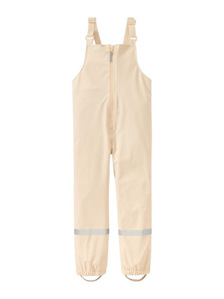 Image for Kids Girl's Plain Waterproff Jumpsuit,Light Beige