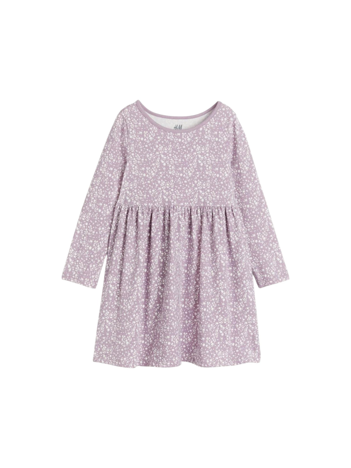 Image for Kids Girl's Printed Dress,Purple