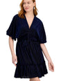 Image for Women's Ribbed Dress,Navy