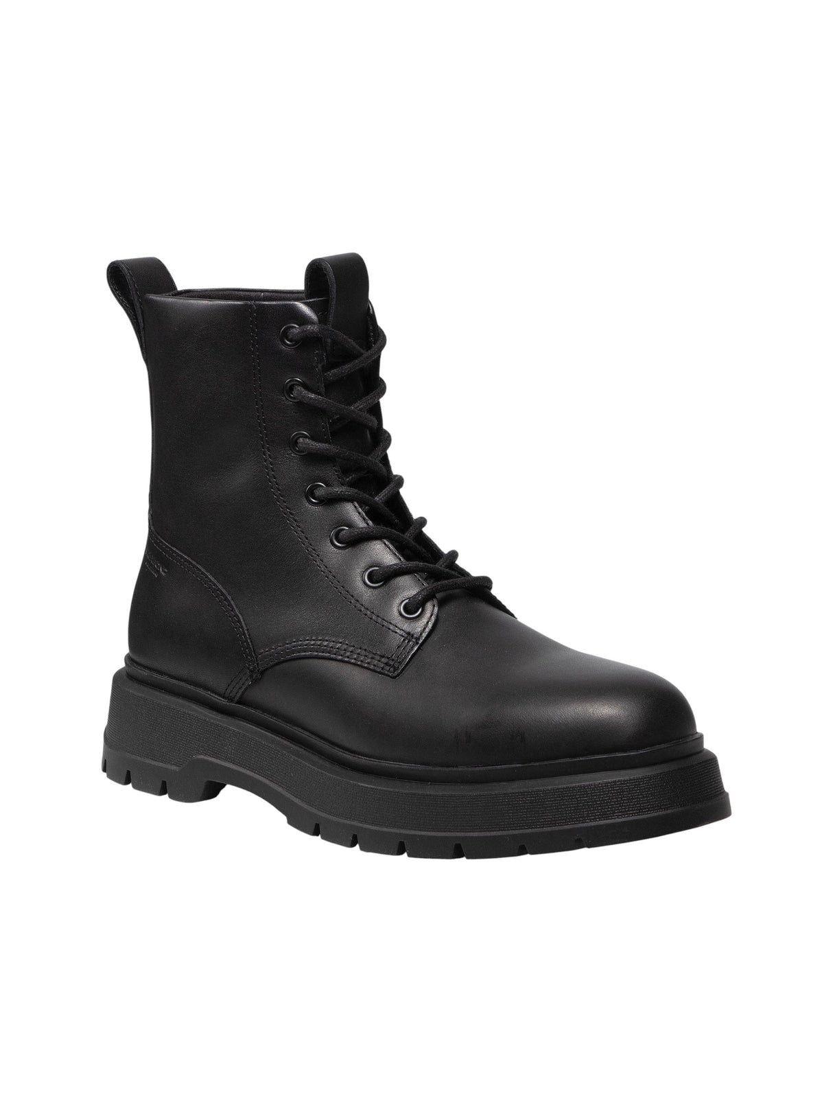 Image for Men's Plain Combat Boots,Black