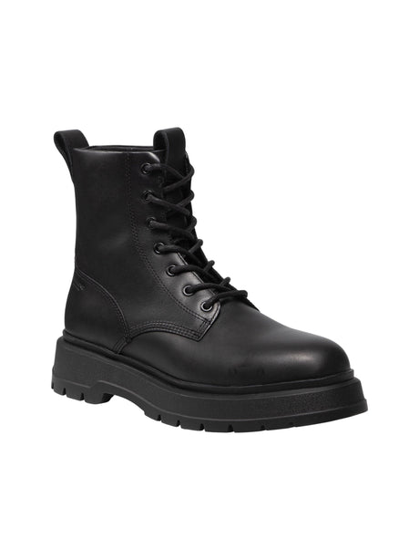 Image for Men's Plain Combat Boots,Black