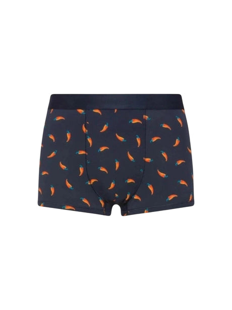 Image for Men's Printed Boxer,Navy