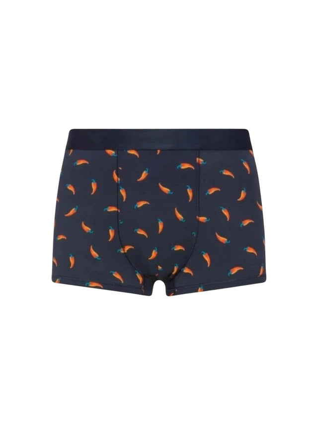 Image for Men's Printed Boxer,Navy