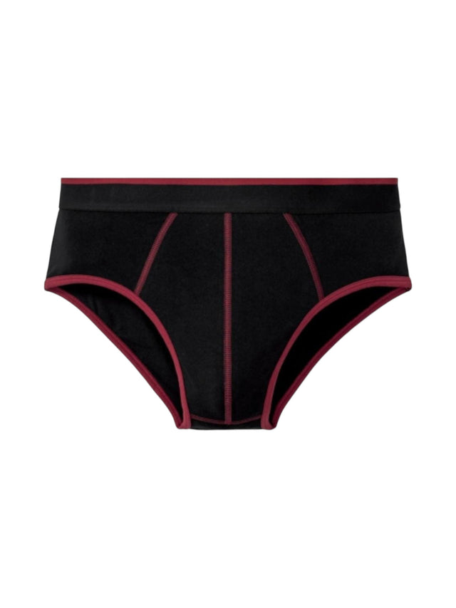 Image for Men's Plain Briefs,Black