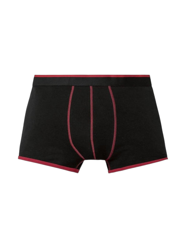 Image for Men's Colorblocked Boxer,Black