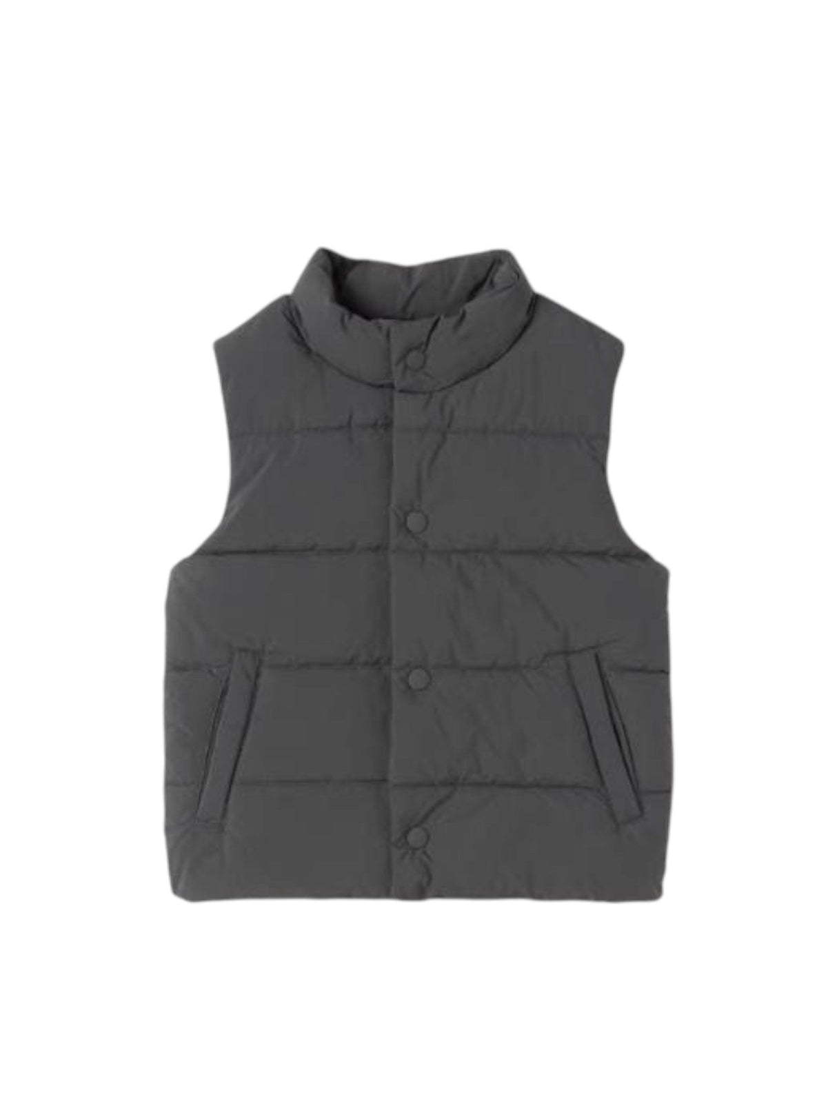 Image for Kids Boy's Quilted Vest,Grey