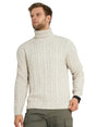 Image for Men's Knitted Sweaters,Cream