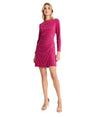 Image for Women's Ribbed Knitted Dress,Pink