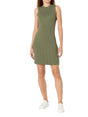 Image for Women's Ribbed Knitted Dress,Olive