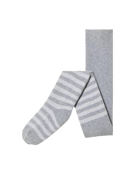 Image for Kids Girl's Striped Knitted Tights,Grey