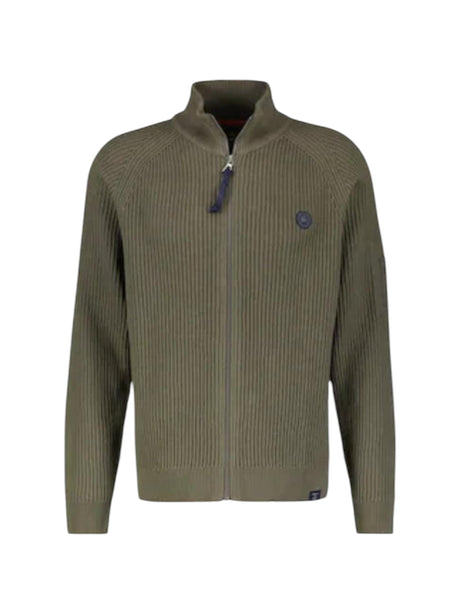 Image for Men's Ribbed Knitted Sweaters,Olive
