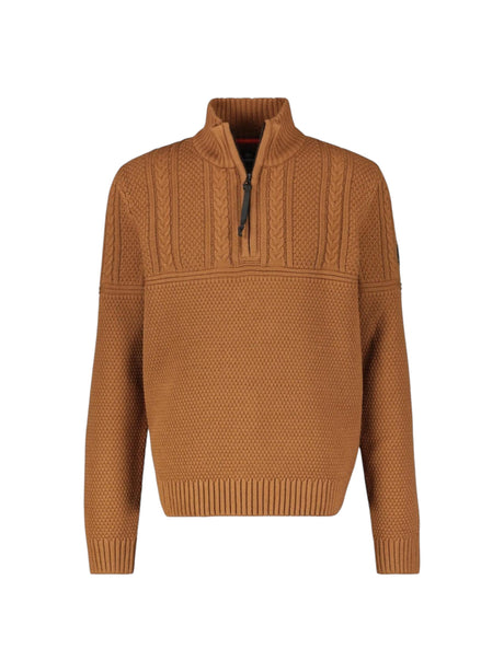 Image for Men's Knitted Sweaters,Brown