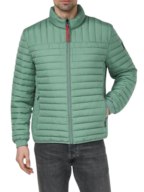 Image for Men's Quilted Jacket,Green