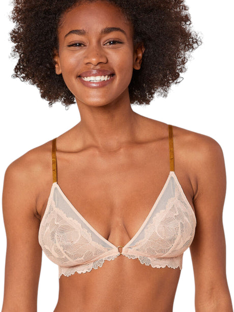 Image for Women's Lace Bra,Beige