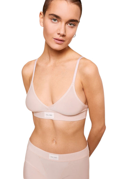 Image for Women's Ribbed Bra,Beige