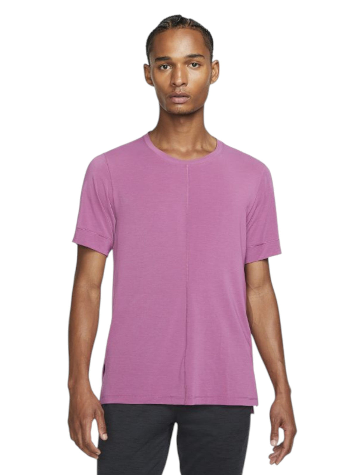 Image for Men's Plain Solid Sport Top,Purple