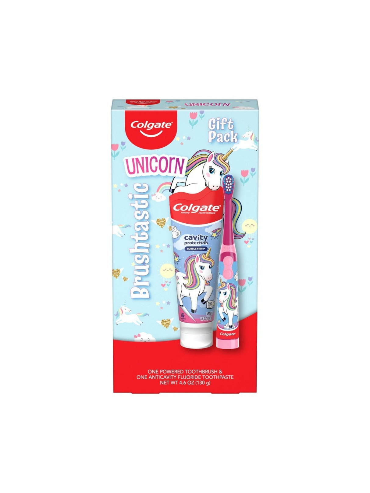 Image for Kids' Unicorn Toothbrush & Toothpaste Gift Set