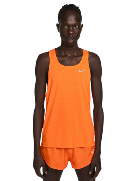 Image for Men's Plain Solid Sport Top,Orange