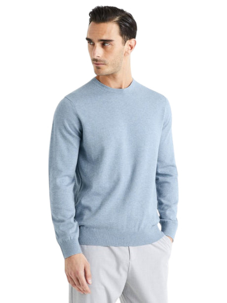 Image for Men's Knitted Top,Blue
