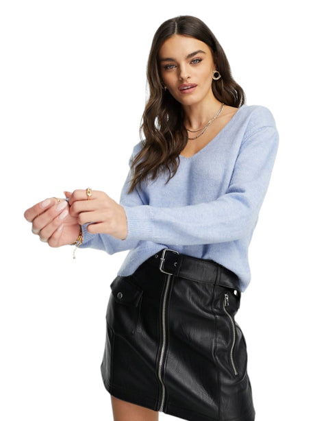 Image for Women's Knitted Top,Blue