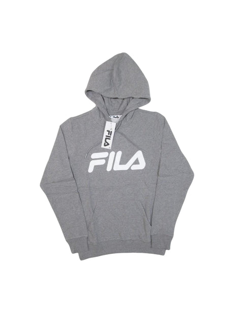 Image for Men's Brand  Logo Printed Hoodie,Grey