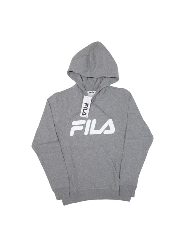 Image for Men's Brand  Logo Printed Hoodie,Grey