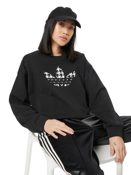 Image for Women's Printed Sweaters,Black
