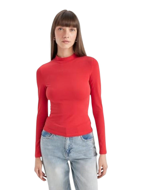 Image for Women's Plain Top,Red