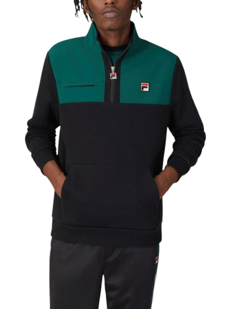 Image for Men's Colorblocked Sweaters,Black