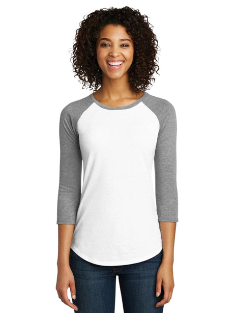 Image for Women's Colorblocked Top,White