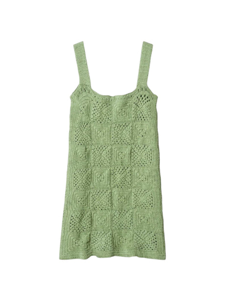 Image for Women's Knitted Dress,Green