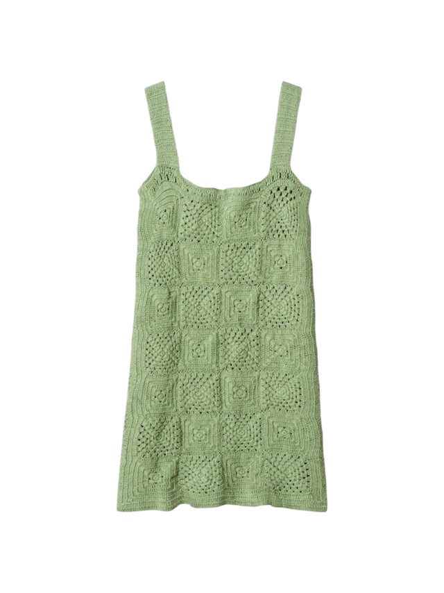 Image for Women's Knitted Dress,Green