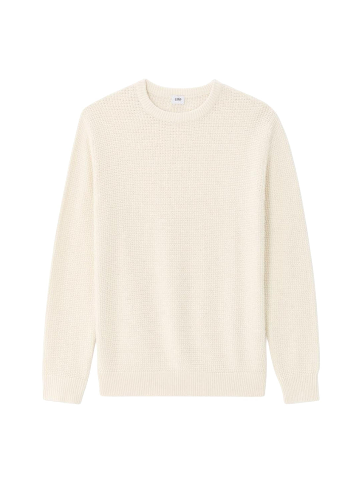 Image for Men's Knitted Sweaters,Cream