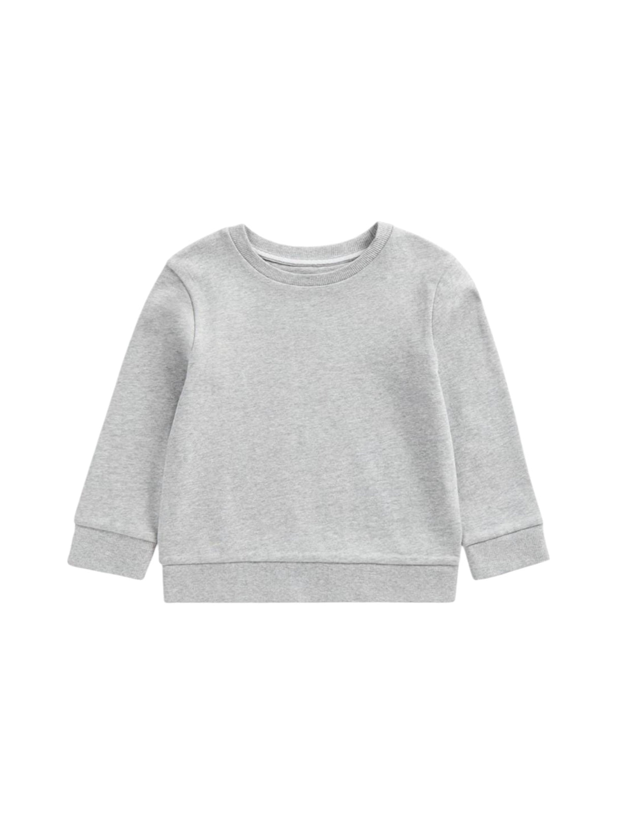 Image for Kids Boy's Plain Solid Sweaters,Light Grey