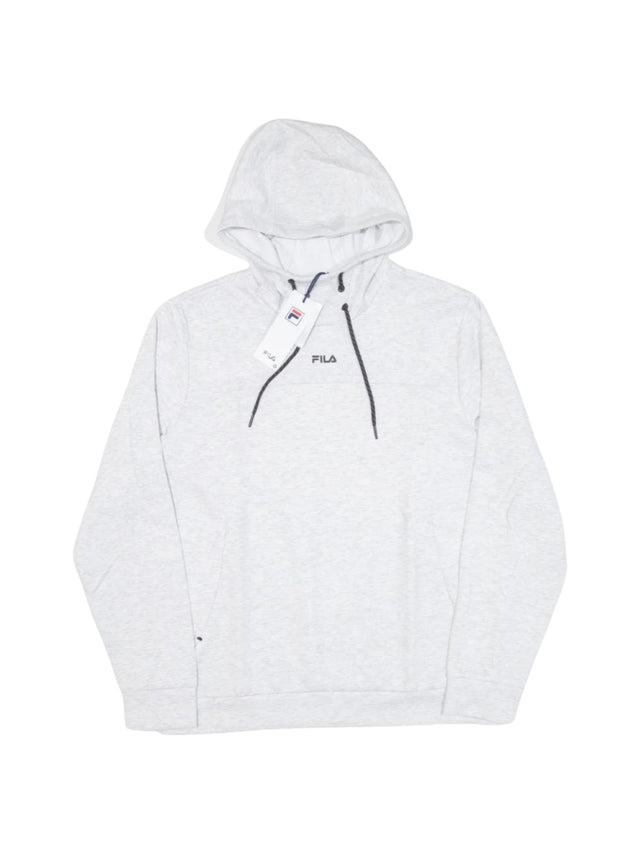 Image for Men's Plain solid Hoodie,Light Grey