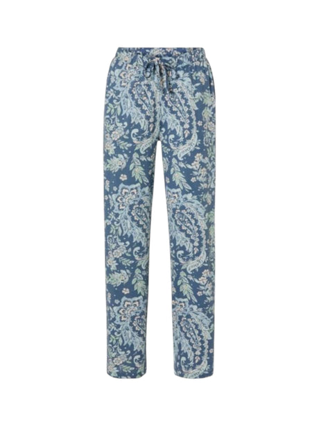 Image for Women's Floral Printed Pant,Blue