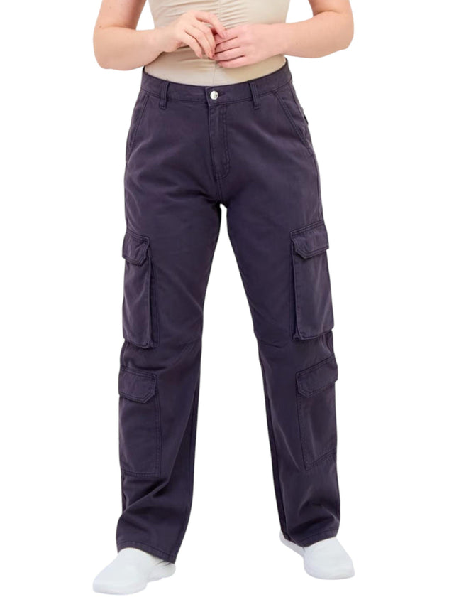Image for Women's Plain Jogger Jeans,Grey