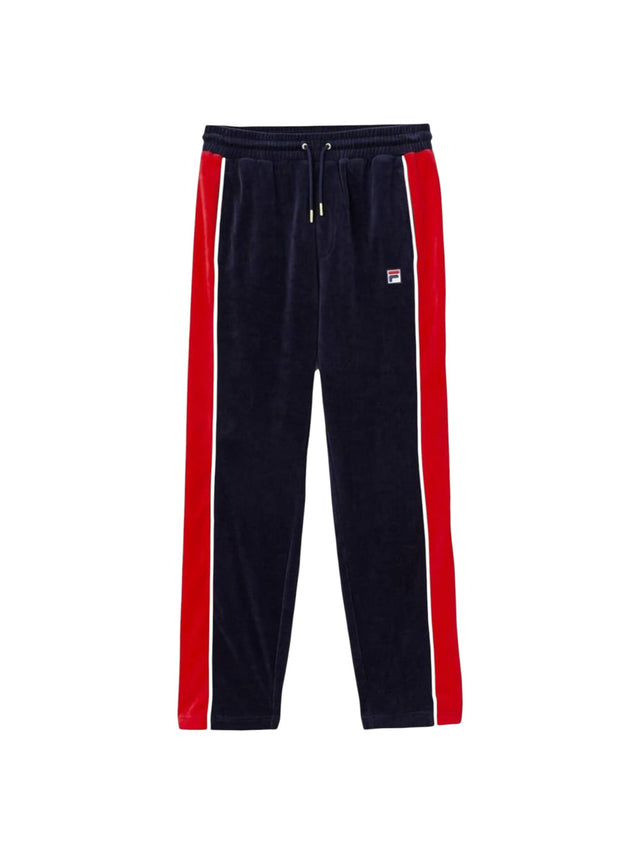 Image for Men's Colorblocked Velour Sport Pant,Navy