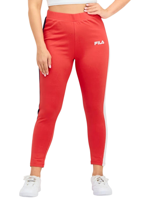 Image for Women's Striped Side Legging,Red