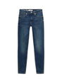 Image for Women's Plain Skinny Jeans,Navy