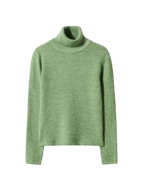 Image for Women's Knitted Sweaters,Green