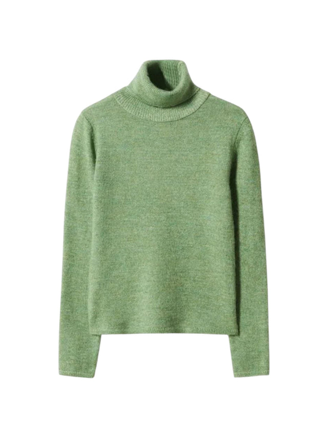 Image for Women's Knitted Sweaters,Green