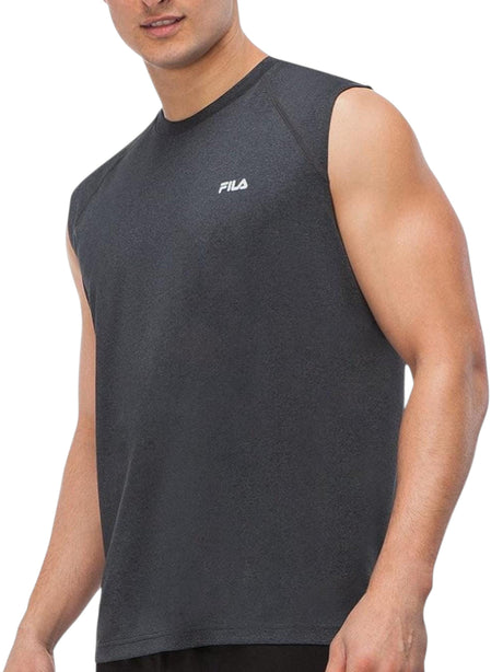 Image for Men's Plain Sport Top,Dark Grey